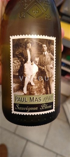 Languedoc și Roussillon Vin de Pays d'Oc Paul Mas 1892 Nemilésimat