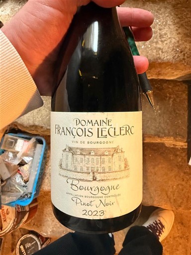Burgundia Domaine François Leclerc Pinot Noir 2023