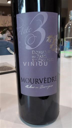 Valea Ronului Côtes-du-Rhône Domaine Parc St Charles Acte 3 2020