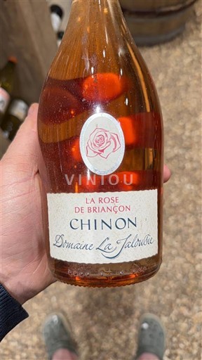 Vale do Loire Chinon Domaine La Jalousie La Rose de Briançon Não Sazonado