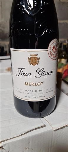 Languedoc și Roussillon Vin de Pays d'Oc Jean Giner 2020