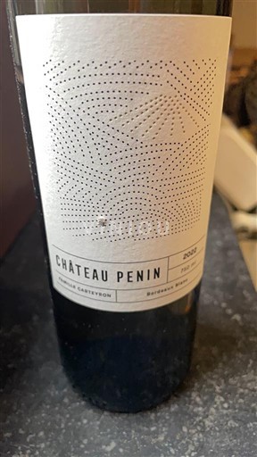 Bordeaux Bordeaux superior Château Penin 2022