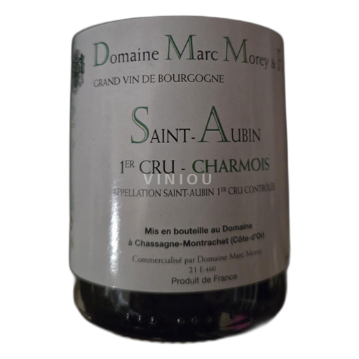 Bourgogne Saint-Aubin Domaine Marc Morey & Fils 1er cru charmois 2018