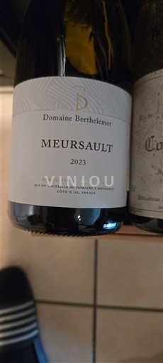 Burgundia Meursault Domaine Berthelemot 2023