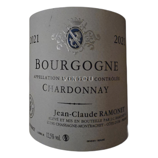 Bourgogne Bourgogne Chardonnay Jean-Claude Ramonet 2021