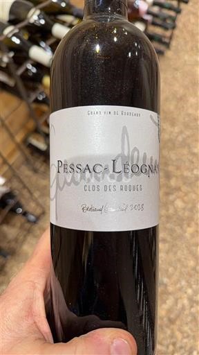 Bordeaux Pessac-Léognan Clos des Roques 2018