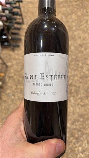 Bordeaux Saint-Estèphe Terres Noires Ikke årgangsbestemt