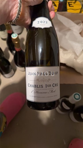 Bourgogne Chablis Premier Cru Premier Cru Jean Paul Durup L’Homme Mort 2022
