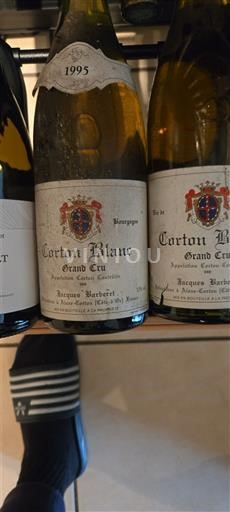 Burgundi Corton Grand Cru Jacques Barbier & Cie 1995