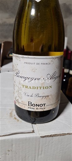 Burgundia Bourgogne-aligoté Bonot Père et Fils Tradition 2023