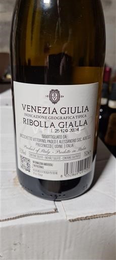 Friuli-Venezia Giulia Venezia Giulia Brocchetto Vittorina, Paolo e Alessandro Ribolla Gialla 2024