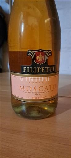 Piemonte Asti Filipetti Moscato Rosato Nemilésimat