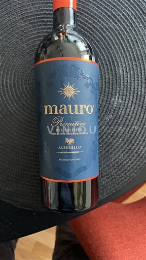 Puglia Salento Mauro Alberello 2024