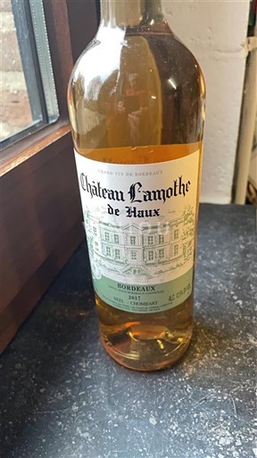Bordeaux Château Lamothe de Haux 2017