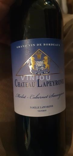 Bordeaux Château Lapeyronie 2014