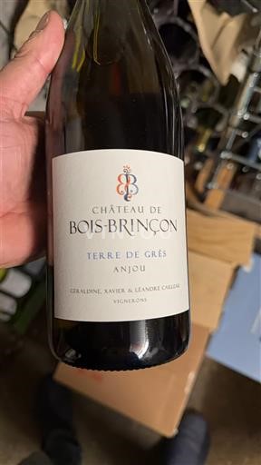 Loiredalen Anjou Château Bois-Brinc¸on Terre de Grès 2023