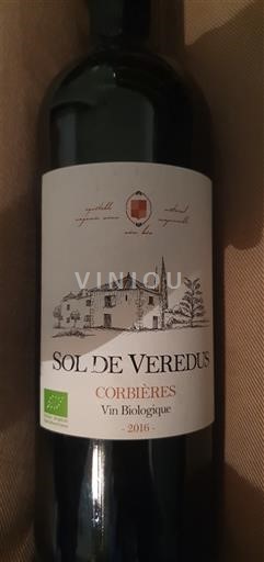 Languedoc Corbières Sol de Veredus 2016