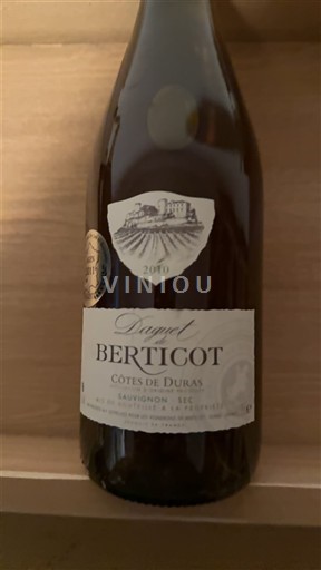 Sud-Vest Côtes-de-Duras Berticot Daguet 2010