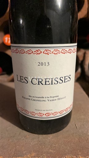 Languedoc și Roussillon Vin de Pays d'Oc Domaine Les Creisses Les Creisses 2013