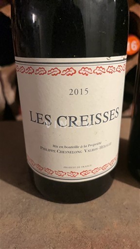 Languedoc și Roussillon Vin de Pays d'Oc Domaine Les Creisses Les Creisses 2015