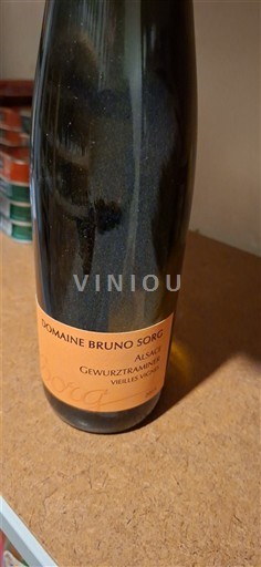 Alzacija Gewürztraminer Domaine Bruno Sorg Vieilles Vignes 2015