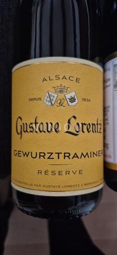 Алзас Аласас Gustave Lorentz Réserve 2024