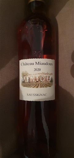 Sud-Vest Saussignac Château Miaudoux 2020