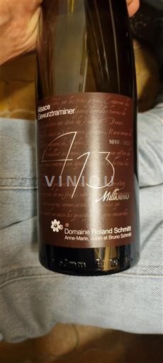 Alsace Määrittelemätön Domaine Roland Schmitt Milésime 2013
