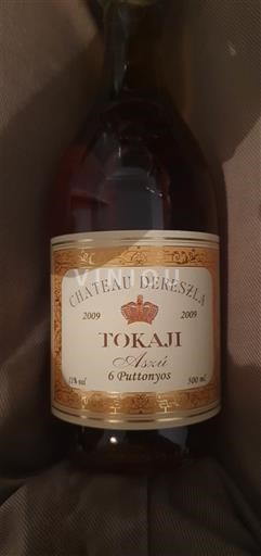 Tokaj Nespecificat Château Dereszla 6 Puttonyos 2009