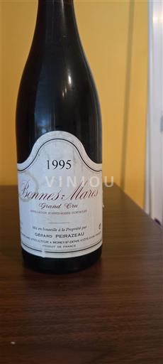 Burgundia Bonnes-mares Grand Cru Gérard Peirazeau 1995