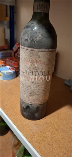 Languedoc La Clape Château Capitoul Nicolas 1970