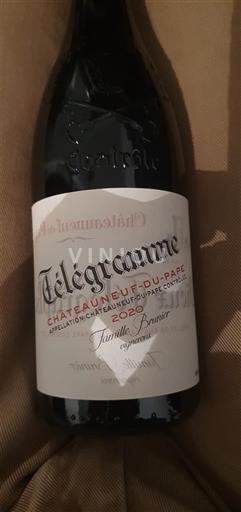 Valea Ronului Châteauneuf-du-Pape Vieux Télégraphe Télégramme 2020