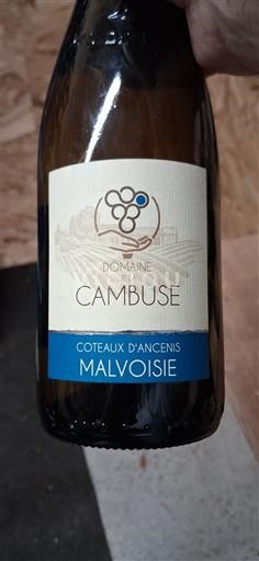 Valea Loarei Coteaux-d'Ancenis Domaine La Cambuse Malvoisie 2020