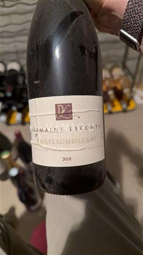 Valea Loarei Châteaumeillant Domaine Lecomte 2018