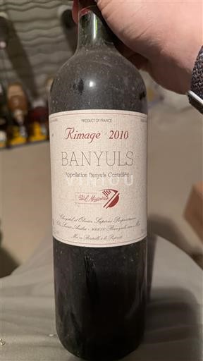 Roussillon Banyuls Étoile Magenta Rimage 2010