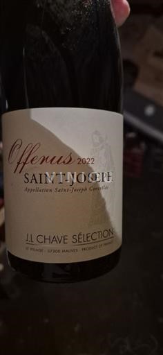 Rhônevallei Saint-Joseph J.L. Chave Sélection Offensus 2022