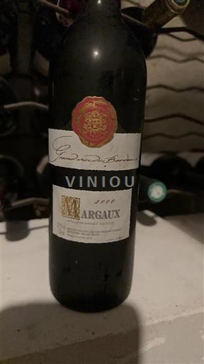 Burdeos Margaux Grand Cru Château Margaux 2000