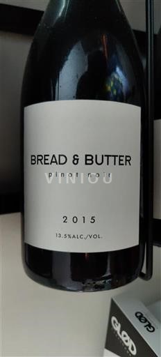 AVA din California Nespecificat Bread & Butter Pinot Noir 2015