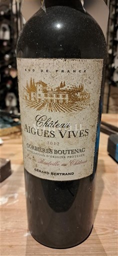 Languedoc Corbières-Boutenac Château Aigues Vives 2012