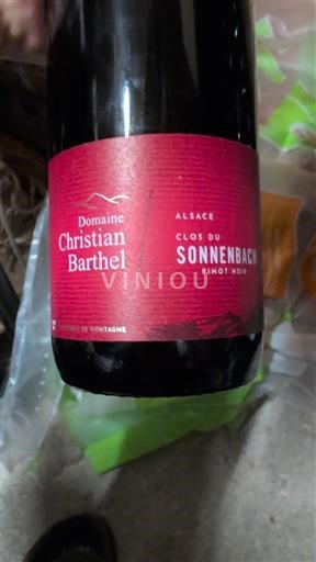 Alsacia Domaine Christian Barthel Clos du Sonnenbach Pinot Noir 2024