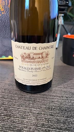 Bourgondië Pouilly-fuissé Premier Cru Château Chaintré 2022