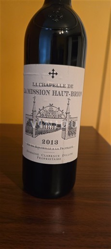 Burdeos Pessac-Léognan La Mission Haut-Brion La Chapelle de La Mission Haut-Brion 2013