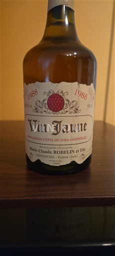 Jura Côtes-du-Jura Marie-Claude Robelin et Fils 1988