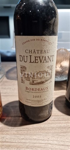 Bordeaux Château Levant 2005