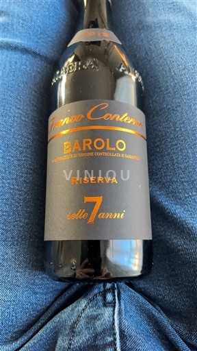 Piemonte Barolo Franco Conterno Riserva Sette 7 Anni 2015