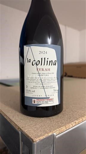 Central Otago La Collina Syrah 2024