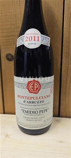 Abruzzo Montepulciano d'Abruzzo Emidio Pepe 2011