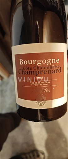 Burgundi Määrittelemätön Château Loyes Champrenard 2021