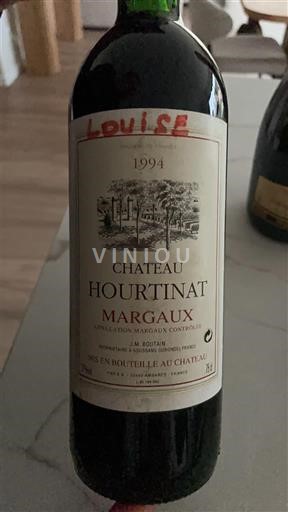 Bordeaux Margaux Château Hourtinat 1994