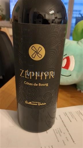 Bordeaux Côtes-de-Bourg Guillaume Guérin Zéphyr 2022